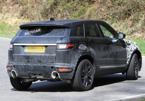 Британцы вывели на тесты новый Range Rover Evoque