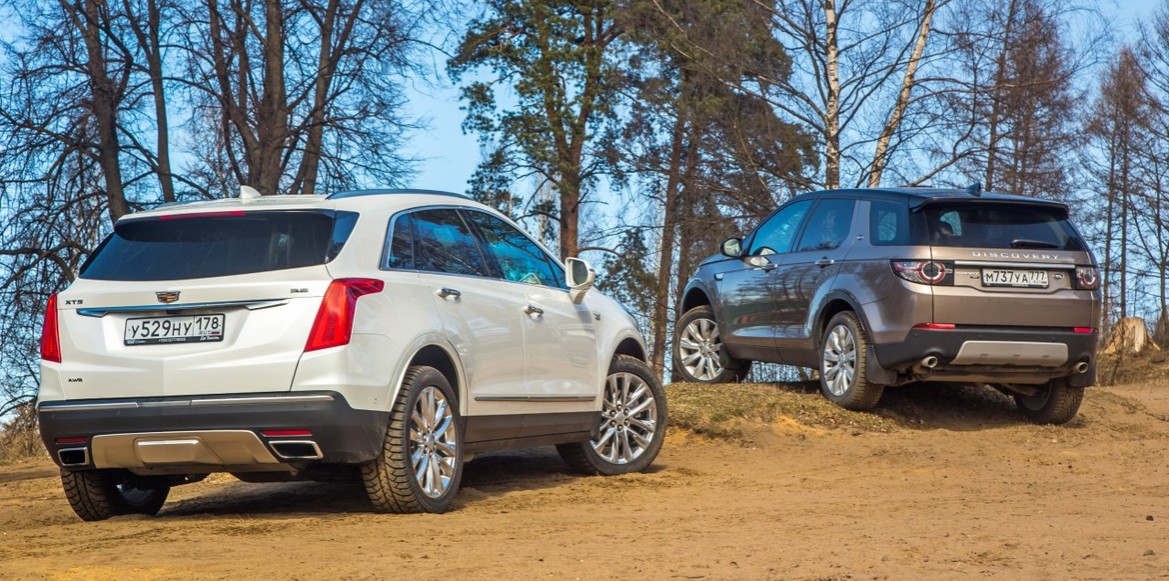 Тест-драйв Land Rover Discovery Sport и Cadillac XT5: в шаге от успеха