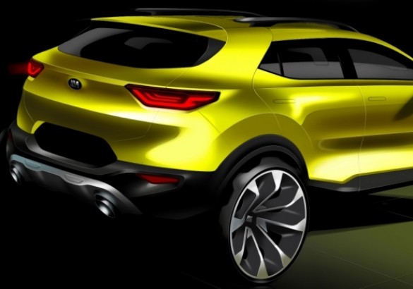 Kia раскрыла внешность нового кроссовера