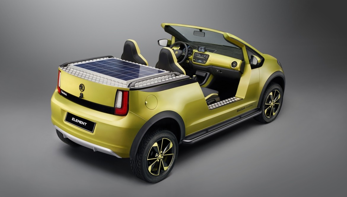 Чешские студенты сделали для Skoda стильный электробагги