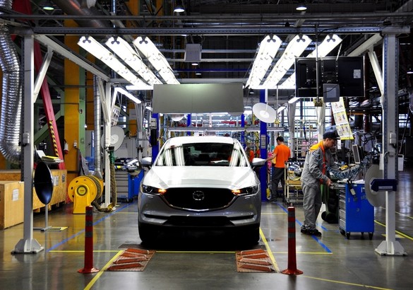 В России стартовало производство новой Mazda CX-5