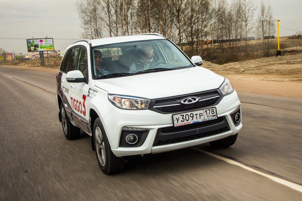 Тест-драйв Chery Tiggo 3, Lifan X60 и Chery Tiggo 5: догнать горизонт!