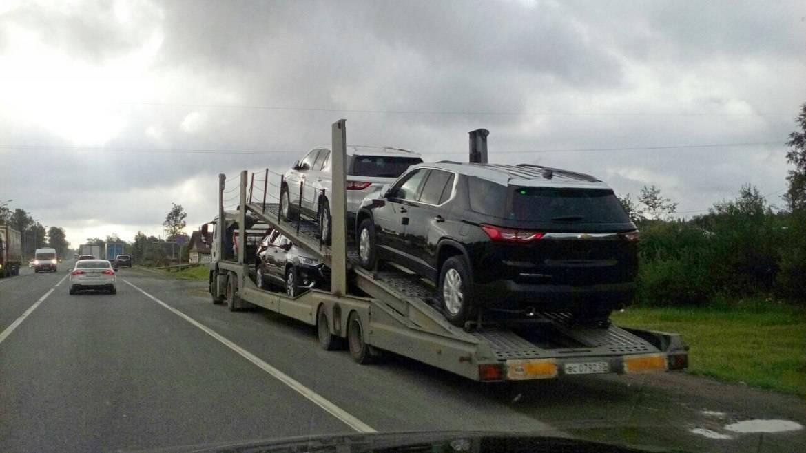 Chevrolet Traverse уже появился в России