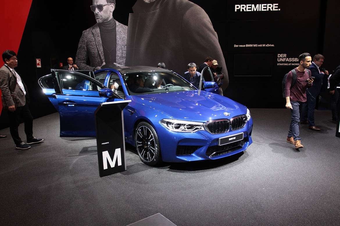 Франкфурт 2017: BMW M5 получил 600-сильный мотор