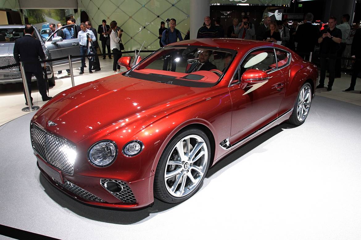 Франкфурт 2017: Bentley познакомил с новым Continental GT