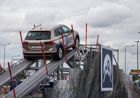 В Петербурге состоялось мероприятие WOWTIGUAN в рамках проекта Volkswagen Driving Experience 2017