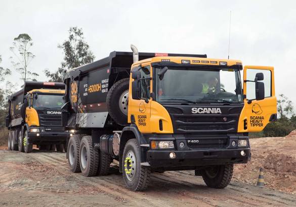 Scania выпустила новый тяжелый самосвал