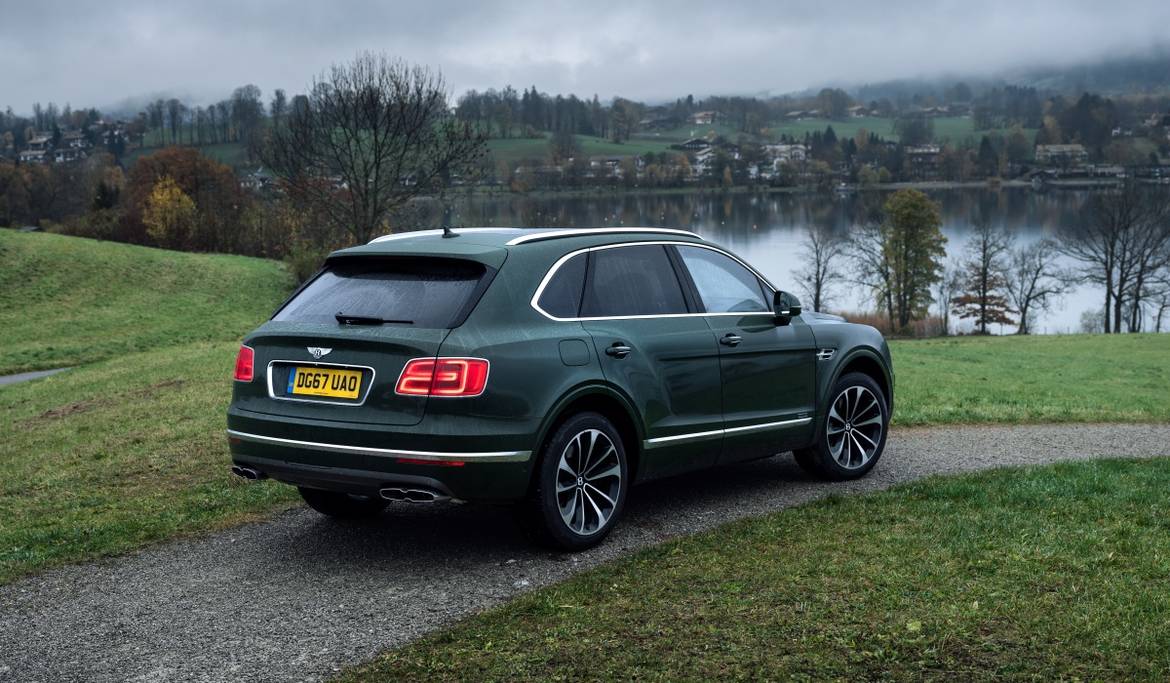 Дизельный Bentley Bentayga доехал до России