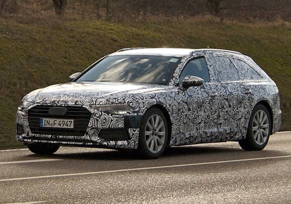 Новый Audi A6 Avant вышел на тесты