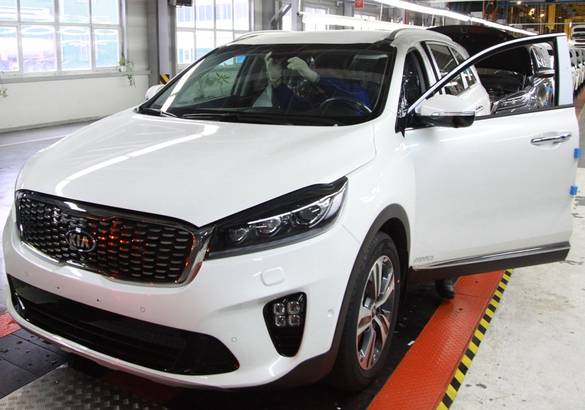 Новый Kia Sorento Prime встал на конвейер «Автотора»