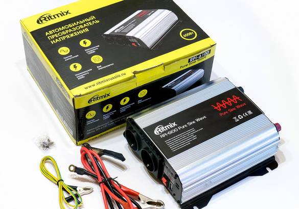 Тест автомобильных инверторов Ritmix RPI-6010 и Ritmix RPI-6100: выбираем оптимальную синусоиду