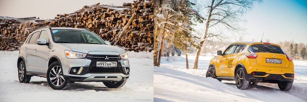 Тест-драйв Mitsubishi ASX и Nissan Juke: возвращенцы