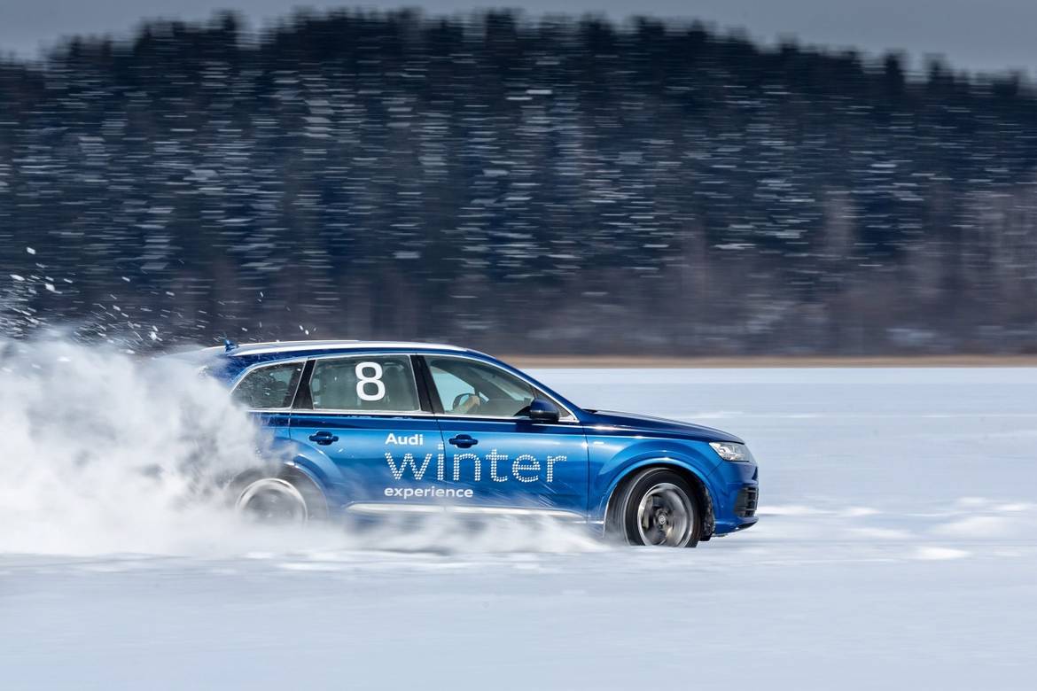 Audi Winter Experience 2018: по льду со скоростью за 100 км/ч или учимся ездить на «боевом» шипе