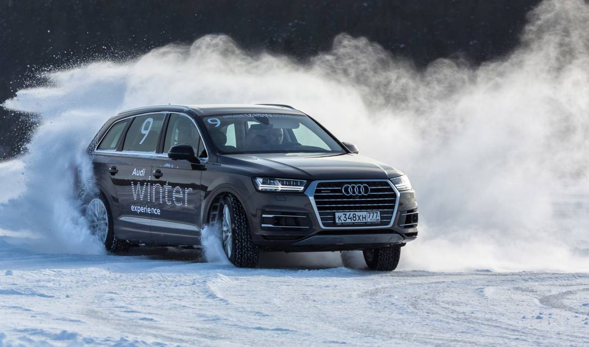 Audi Winter Experience 2018: по льду со скоростью за 100 км/ч или учимся ездить на «боевом» шипе