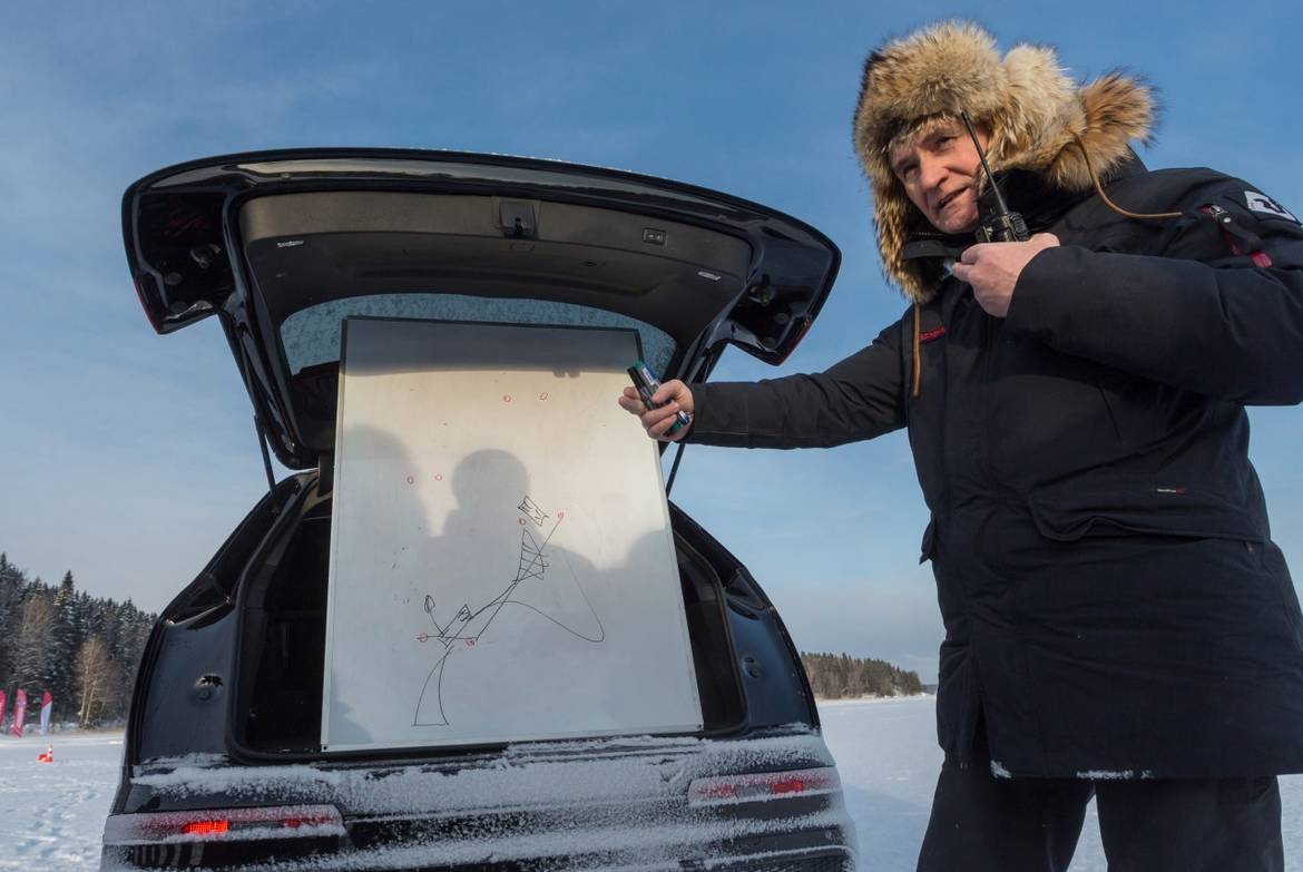 Audi Winter Experience 2018: по льду со скоростью за 100 км/ч или учимся ездить на «боевом» шипе