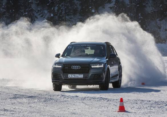Audi Winter Experience 2018: по льду со скоростью за 100 км/ч или учимся ездить на «боевом» шипе