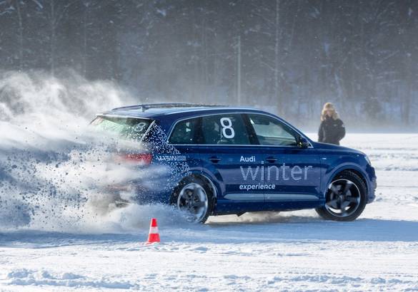 Audi Winter Experience 2018: по льду со скоростью за 100 км/ч или учимся ездить на «боевом» шипе