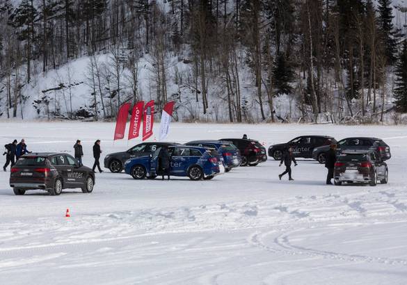 Audi Winter Experience 2018: по льду со скоростью за 100 км/ч или учимся ездить на «боевом» шипе