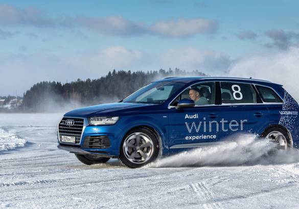 Audi Winter Experience 2018: по льду со скоростью за 100 км/ч или учимся ездить на «боевом» шипе