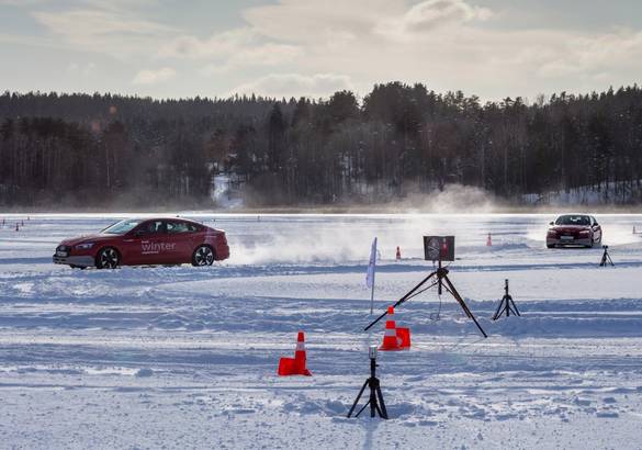 Audi Winter Experience 2018: по льду со скоростью за 100 км/ч или учимся ездить на «боевом» шипе
