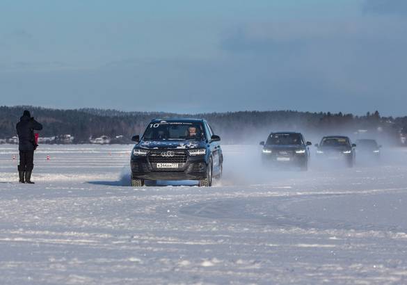 Audi Winter Experience 2018: по льду со скоростью за 100 км/ч или учимся ездить на «боевом» шипе