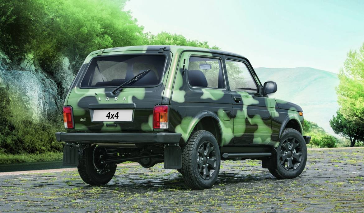 Камуфлированная Lada 4x4 поступила в свободную продажу