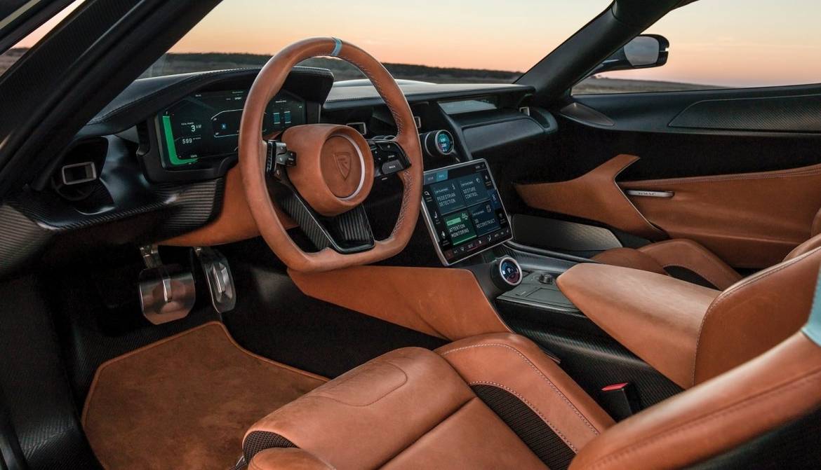 Электрический гиперкар Rimac доступен для заказа в России