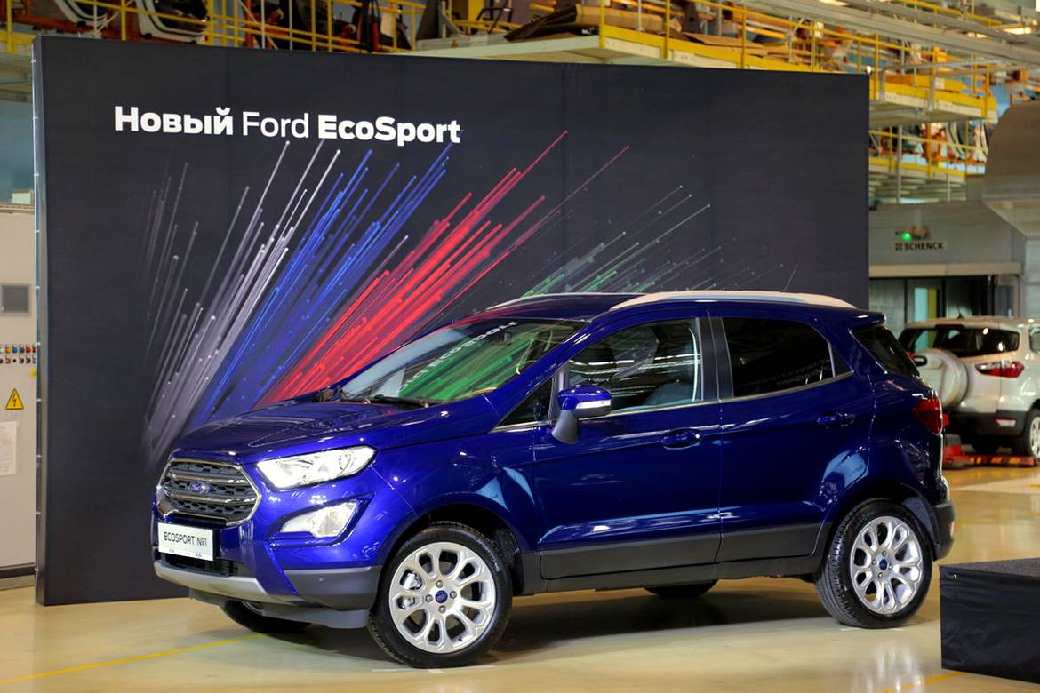 В России стартовала сборка нового Ford EcoSport