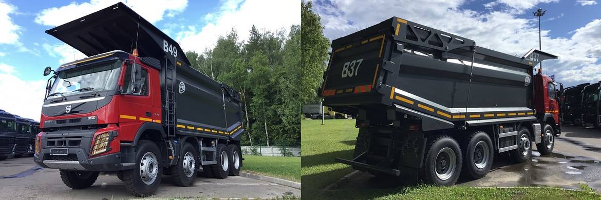 Volvo Trucks поставила «Угольной компании Бурятии» еще 10 самосвалов