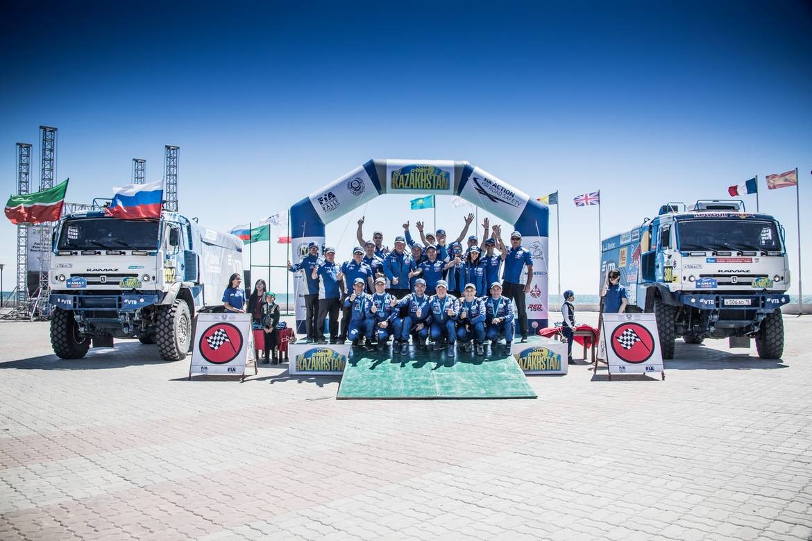 Российская команда G-Energy Team взяла бронзу на пятом этапе Кубка мира в Казахстане