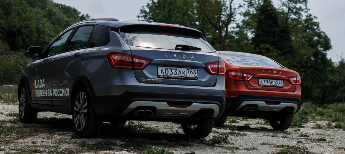 2000 км на новой Vesta Cross: все о внедорожном седане Lada