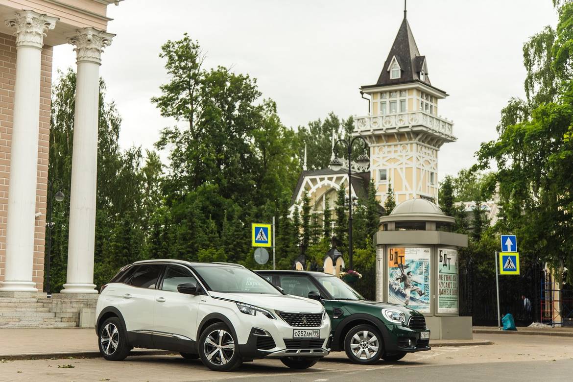 Тест-драйв Peugeot 3008 против Mini Cooper Countryman: мир спасает красота