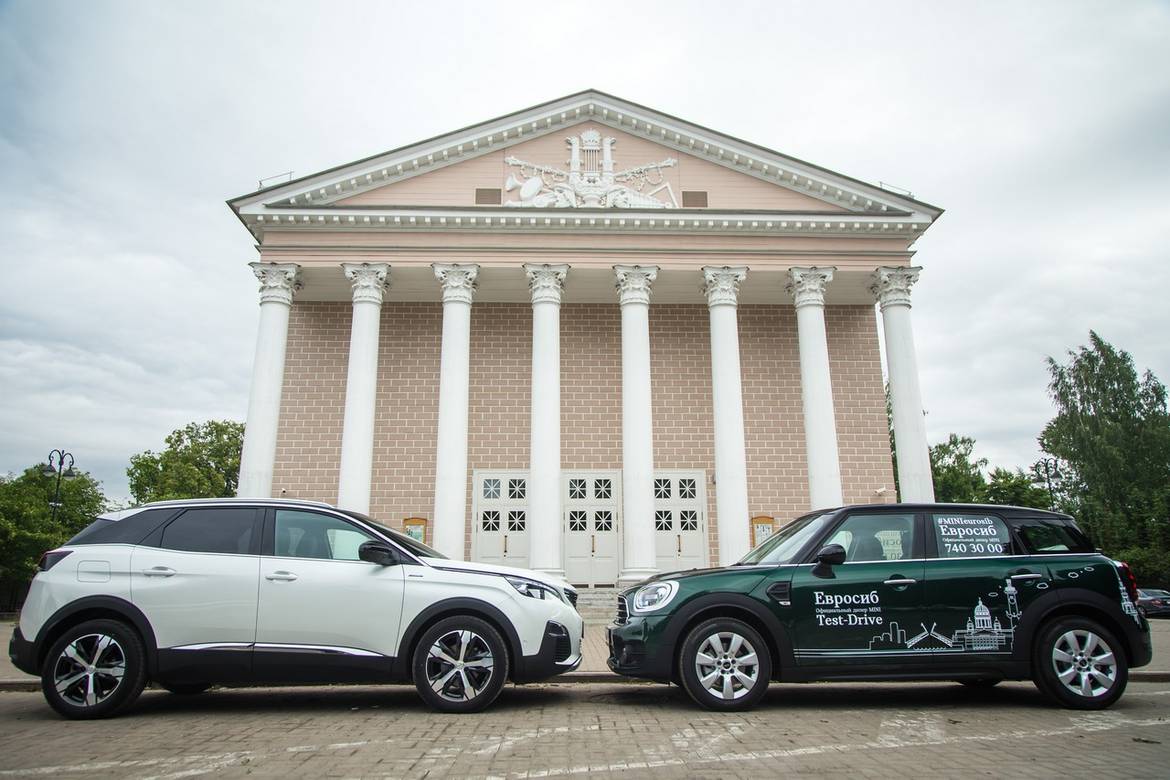 Тест-драйв Peugeot 3008 против Mini Cooper Countryman: мир спасает красота