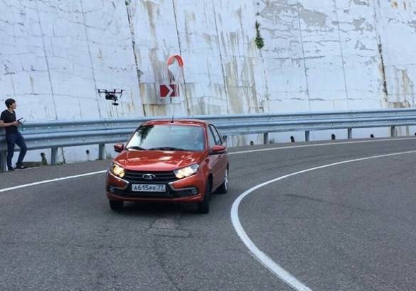 Обновленная Lada Granta Liftback «засветилась» без камуфляжа