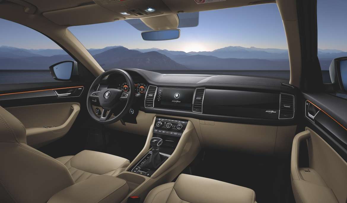 В Россию «приехала» топовая версия кроссовера Skoda Kodiaq