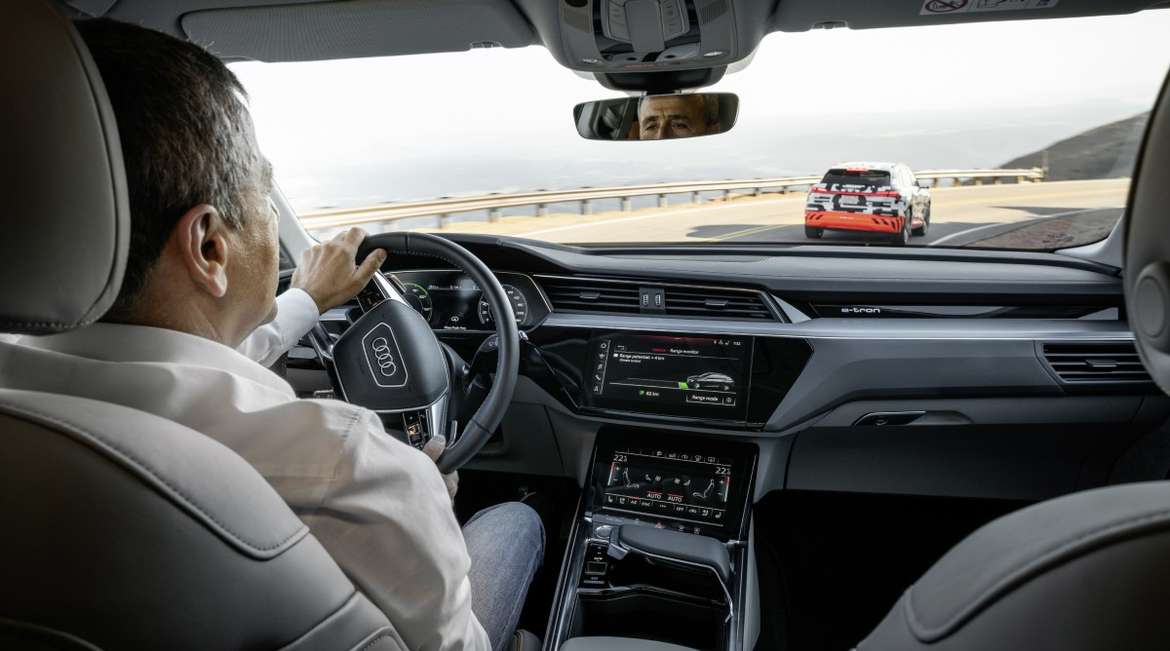 Audi e-tron получит «продвинутую» систему рекуперации энергии