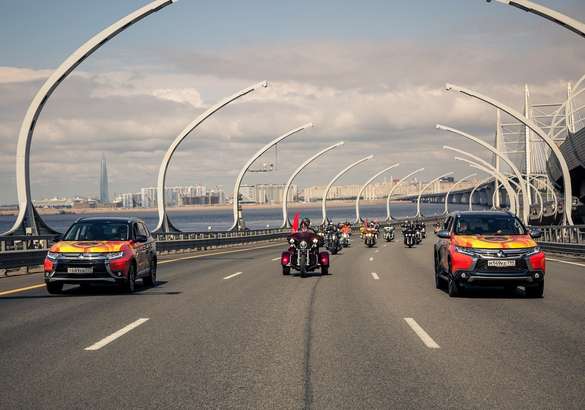 Компания Mitsubishi стала партнером фестиваля St. Petersburg Harley Days 2018