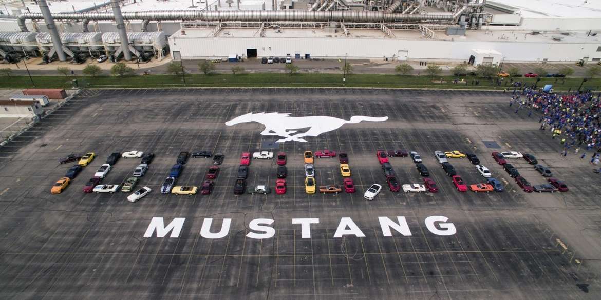 Ford выпустил 10-миллионный Mustang