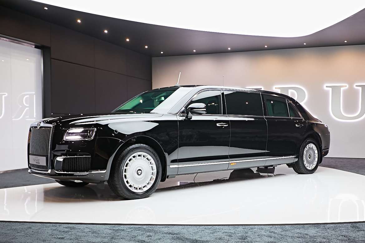 Мировая премьера Aurus на ММАС 2018: вся партия лимузинов на 2019 год продана