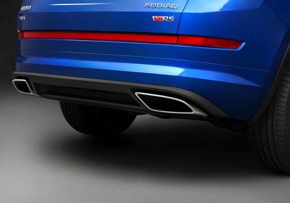 Skoda выложила новые тизеры Kodiaq RS
