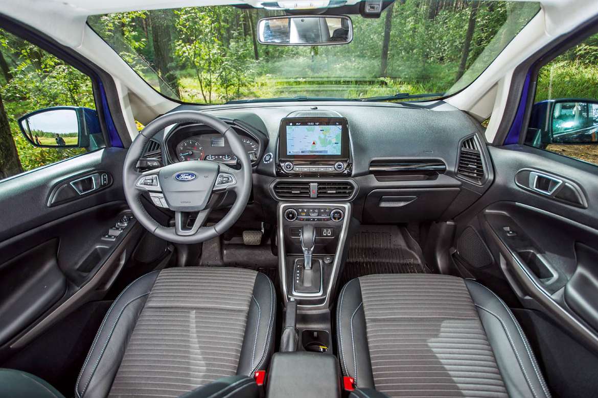 Тест-драйв Ford EcoSport и Citroen C3 Aircross: практичный или прикольный?