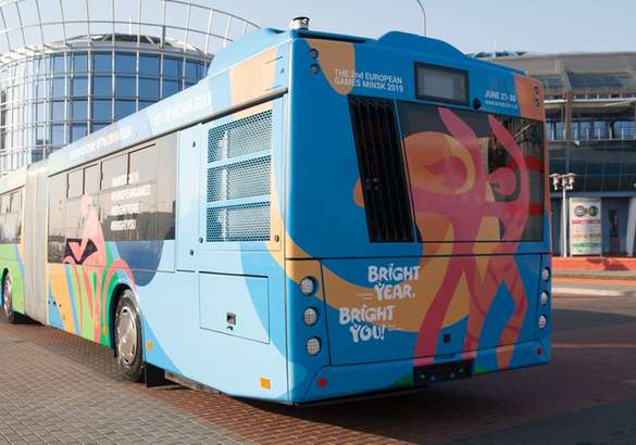 Busworld Russia 2018: «гармошка» МАЗ по толкающей схеме