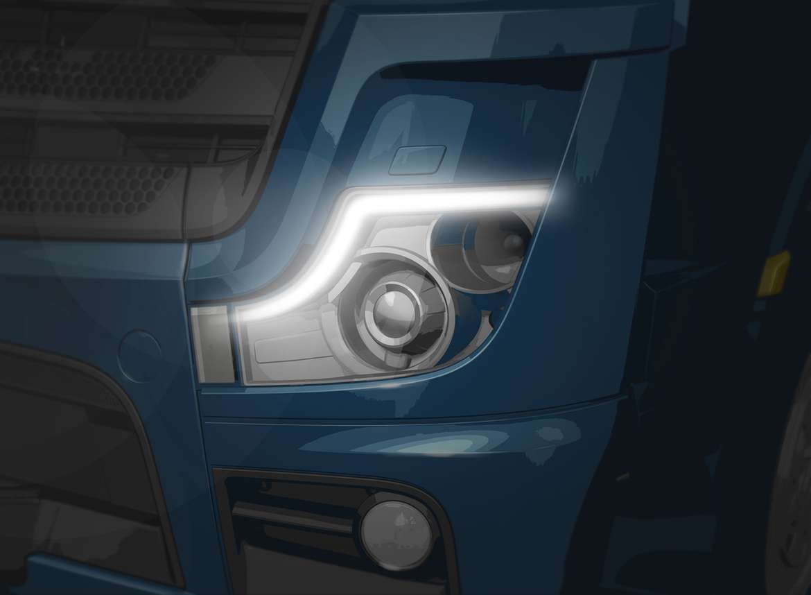 В новом Mercedes-Benz Actros применили более 60 дизайнерских новаций