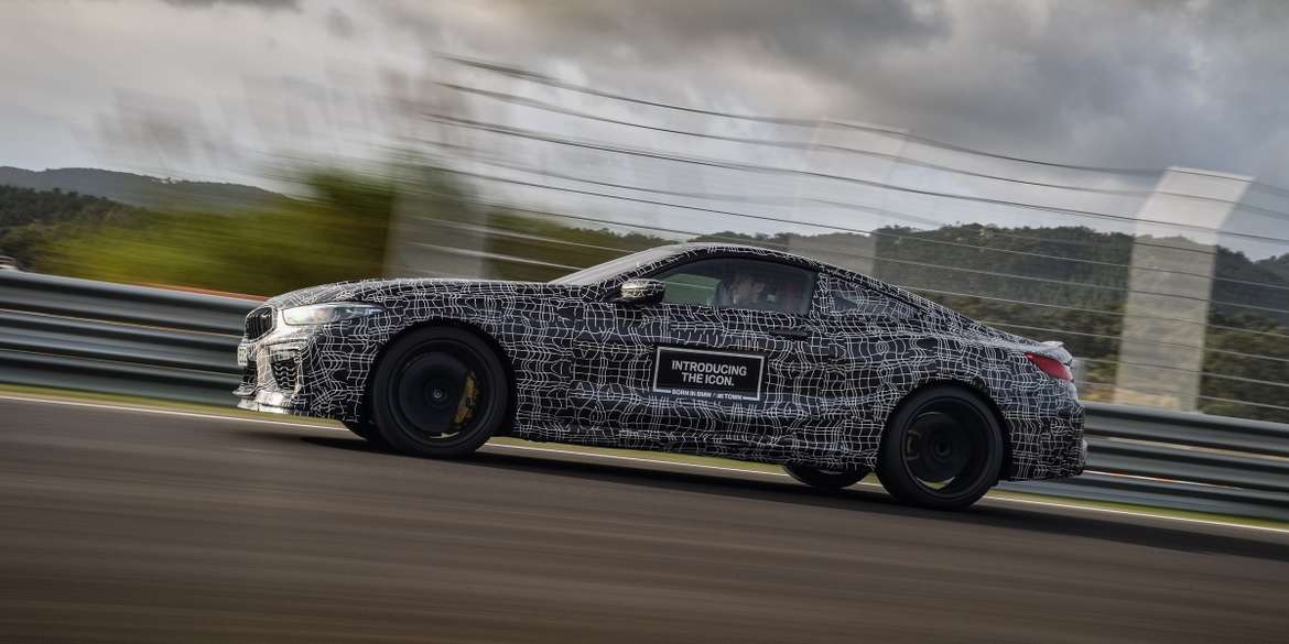 BMW тестирует новый M8 Coupe