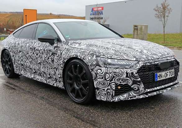 Audi испытывает новый RS 7 Sportback