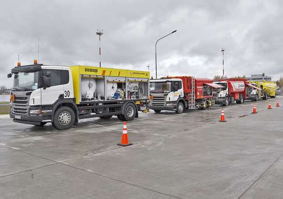 Scania показала спецтехнику для аэропортов