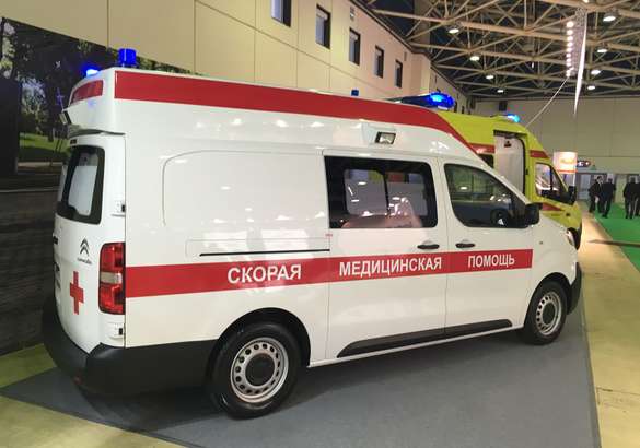 «Здравоохранение» 2018: три Citroеn Jumpy для «скорой»
