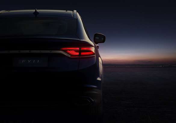 Geely показал первые тизеры будущего купе-кроссовера