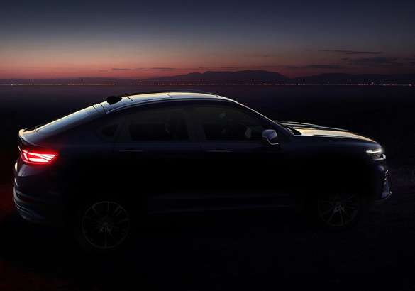 Geely показал первые тизеры будущего купе-кроссовера