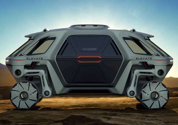 Hyundai показала свой первый шагающий концепт